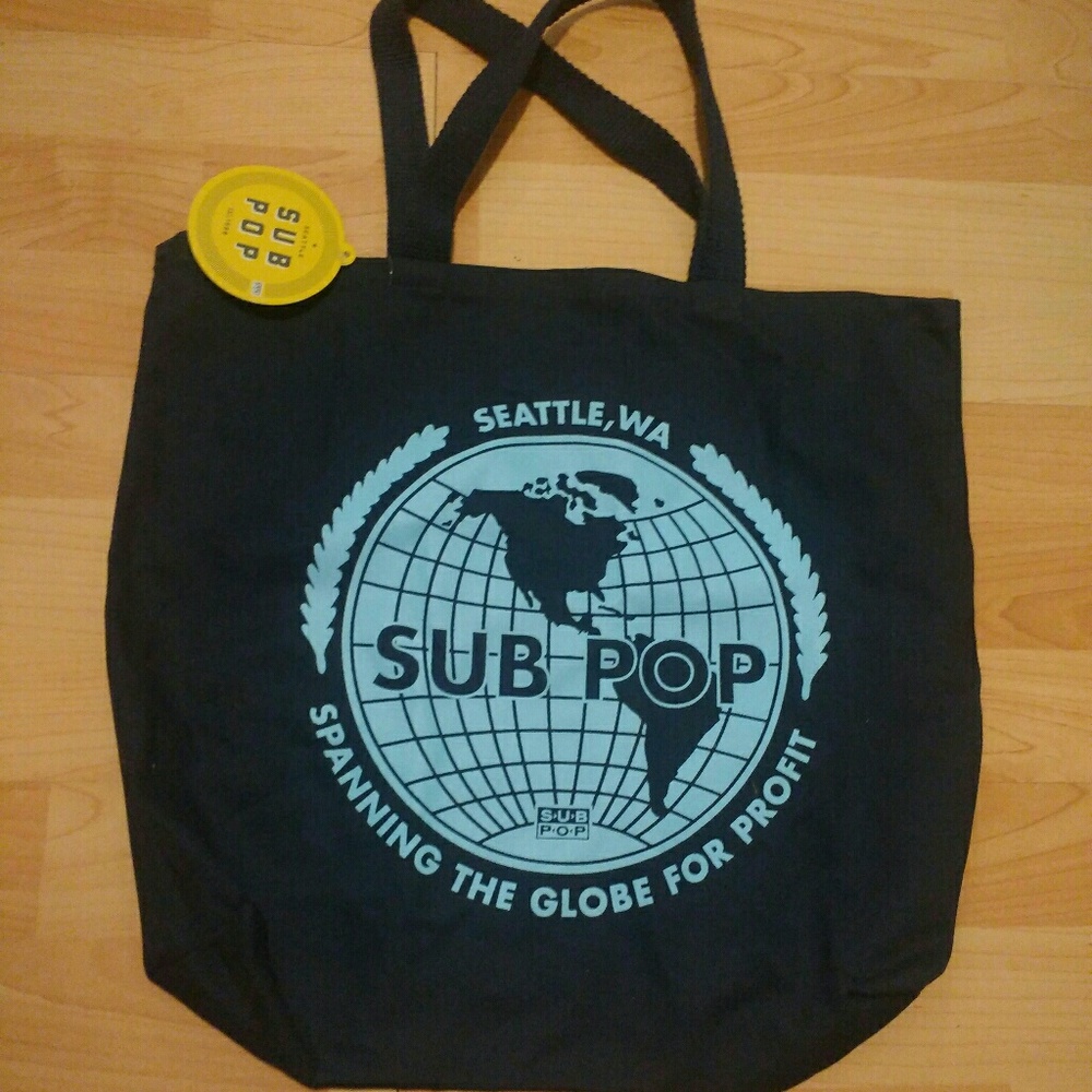 Subpop tote NWT record label
